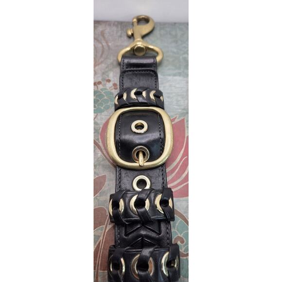 Coach Purse G0768-11438 BLEECKER Signature Series Leather Canvas Bucket Bag - Picture 10 of 16